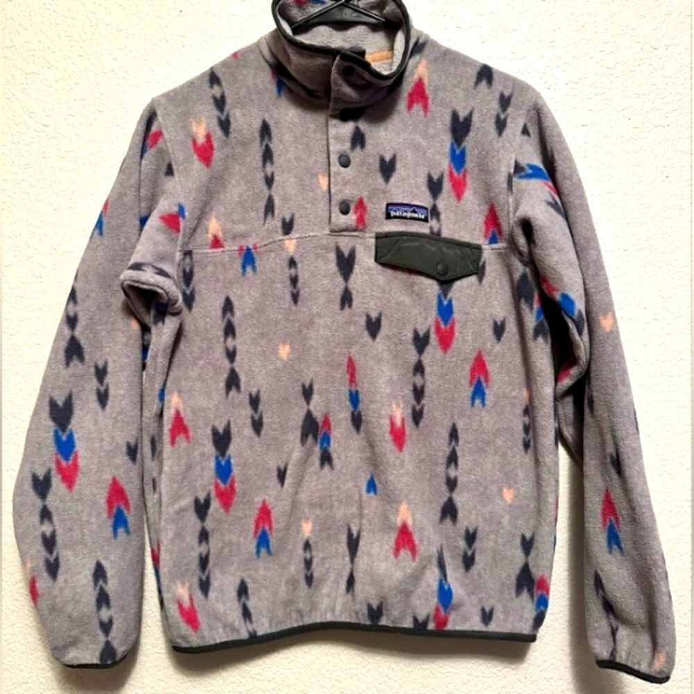 PATAGONIA Synchilla Wish Tail T Snap SZ S